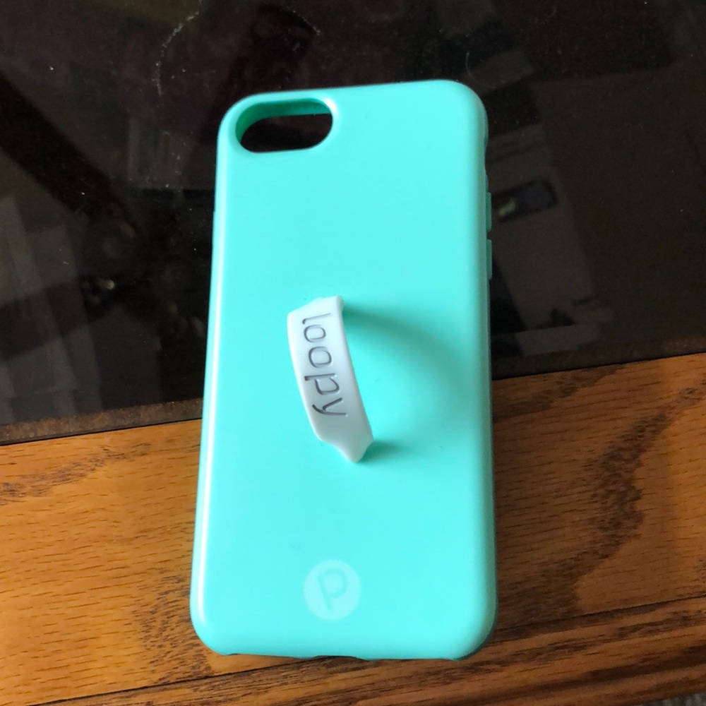 Used iPhone 7/8 Mint Green Loopy Case